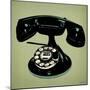 Telephone 2 v2-Tina Carlson-Mounted Premium Giclee Print