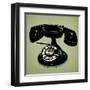 Telephone 2 v2-Tina Carlson-Framed Art Print