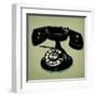 Telephone 2 v2-Tina Carlson-Framed Art Print