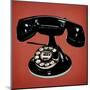 Telephone 2 v3-Tina Carlson-Mounted Art Print