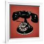 Telephone 2 v3-Tina Carlson-Framed Art Print