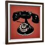 Telephone 2 v3-Tina Carlson-Framed Art Print