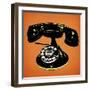 Telephone 2 v4-Tina Carlson-Framed Art Print