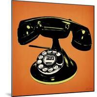 Telephone 2 v4-Tina Carlson-Mounted Art Print