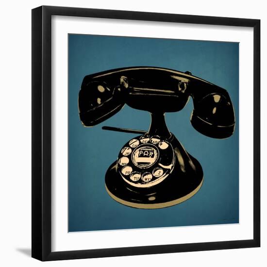 Telephone 2-Tina Carlson-Framed Art Print