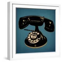 Telephone 2-Tina Carlson-Framed Art Print