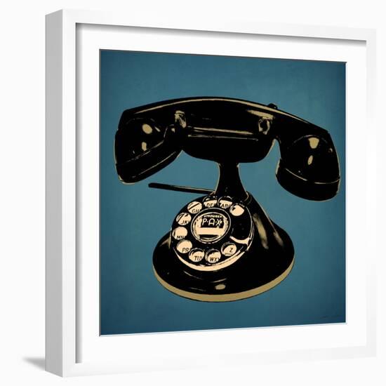 Telephone 2-Tina Carlson-Framed Art Print