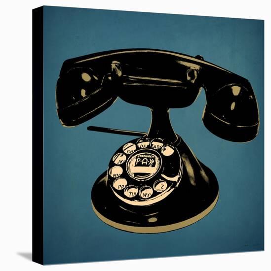 Telephone 2-Tina Carlson-Stretched Canvas