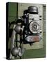 Telephone, Barentsburg, Spitsbergen, Svalbard, Norway, Scandinavia, Europe-Milse Thorsten-Stretched Canvas