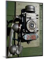 Telephone, Barentsburg, Spitsbergen, Svalbard, Norway, Scandinavia, Europe-Milse Thorsten-Mounted Photographic Print