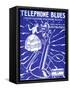 Telephone Blues Sheet Music, USA, 1920-null-Framed Stretched Canvas