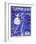 Telephone Blues Sheet Music, USA, 1920-null-Framed Giclee Print