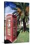 Telephone Booth, Bermuda-George Oze-Stretched Canvas