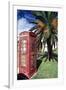 Telephone Booth, Bermuda-George Oze-Framed Photographic Print