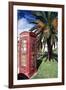 Telephone Booth, Bermuda-George Oze-Framed Photographic Print