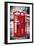 Telephone Booth II - In the Style of Oil Painting-Philippe Hugonnard-Framed Giclee Print