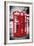 Telephone Booth II - In the Style of Oil Painting-Philippe Hugonnard-Framed Giclee Print