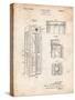 Telephone Booth Patent-Cole Borders-Stretched Canvas