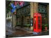 Telephone Booth, Savannah, Georgia, USA-Joanne Wells-Mounted Premium Photographic Print