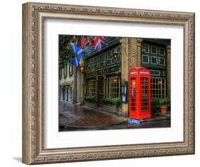 Telephone Booth, Savannah, Georgia, USA-Joanne Wells-Framed Photographic Print