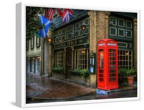 Telephone Booth, Savannah, Georgia, USA-Joanne Wells-Framed Photographic Print
