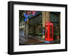 Telephone Booth, Savannah, Georgia, USA-Joanne Wells-Framed Photographic Print