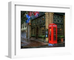 Telephone Booth, Savannah, Georgia, USA-Joanne Wells-Framed Photographic Print