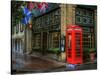 Telephone Booth, Savannah, Georgia, USA-Joanne Wells-Stretched Canvas