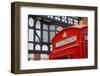 Telephone Box on Northgate Street, Chester, Cheshire, England, United Kingdom, Europe-Frank Fell-Framed Photographic Print