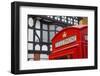 Telephone Box on Northgate Street, Chester, Cheshire, England, United Kingdom, Europe-Frank Fell-Framed Photographic Print