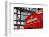 Telephone Box on Northgate Street, Chester, Cheshire, England, United Kingdom, Europe-Frank Fell-Framed Photographic Print