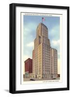 Telephone Building, Minneapolis, Minnesota-null-Framed Art Print