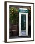 Telephone Kiosk, the Brazen Head Pub, Bridge Street, Dublin City, Ireland-null-Framed Photographic Print