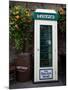 Telephone Kiosk, the Brazen Head Pub, Bridge Street, Dublin City, Ireland-null-Mounted Photographic Print