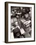 Telephone Operators Consulting Local and Long Distance Books and Directories, New York Telephone Co-Margaret Bourke-White-Framed Photographic Print