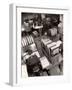 Telephone Operators Consulting Local and Long Distance Books and Directories, New York Telephone Co-Margaret Bourke-White-Framed Photographic Print