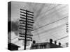 Telephone Poles and Wires-null-Stretched Canvas