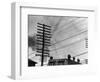 Telephone Poles and Wires-null-Framed Photographic Print