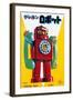 Telephone Robot-null-Framed Art Print