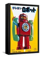 Telephone Robot-null-Framed Stretched Canvas