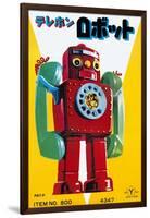 Telephone Robot-null-Framed Art Print