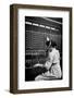 Telephone Switchboard Operator, 1914-Science Photo Library-Framed Photographic Print