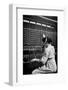 Telephone Switchboard Operator, 1914-Science Photo Library-Framed Photographic Print