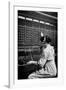 Telephone Switchboard Operator, 1914-Science Photo Library-Framed Photographic Print