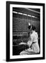 Telephone Switchboard Operator, 1914-Science Photo Library-Framed Photographic Print