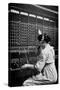 Telephone Switchboard Operator, 1914-Science Photo Library-Stretched Canvas