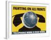 Telephone Work Is War Work-null-Framed Art Print