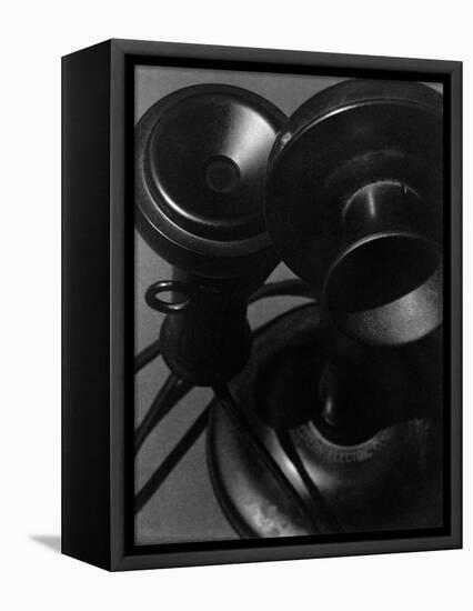 Telephone-null-Framed Stretched Canvas