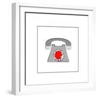 Telephone-null-Framed Giclee Print