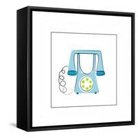 Telephone-null-Framed Stretched Canvas